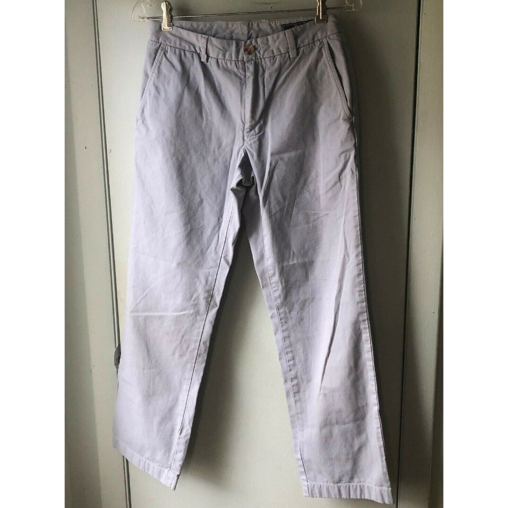 Vineyard Vines Mens Slim Fit Breaker Pants Light Blue 28